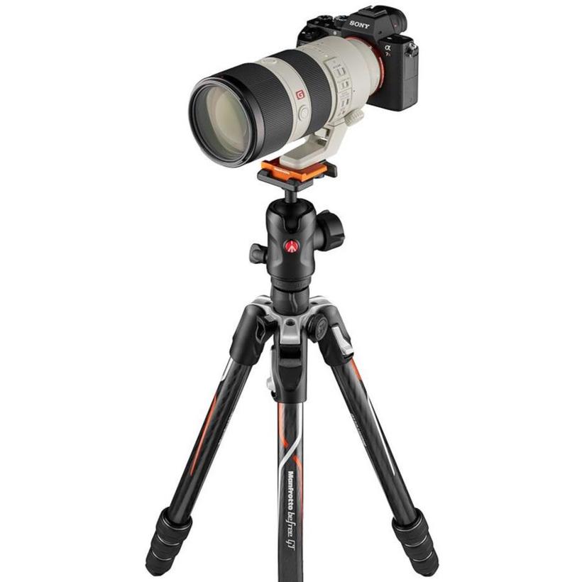 MANFROTTO Befree GT Carbon Stativ Twist für Sony Alpha Kameras