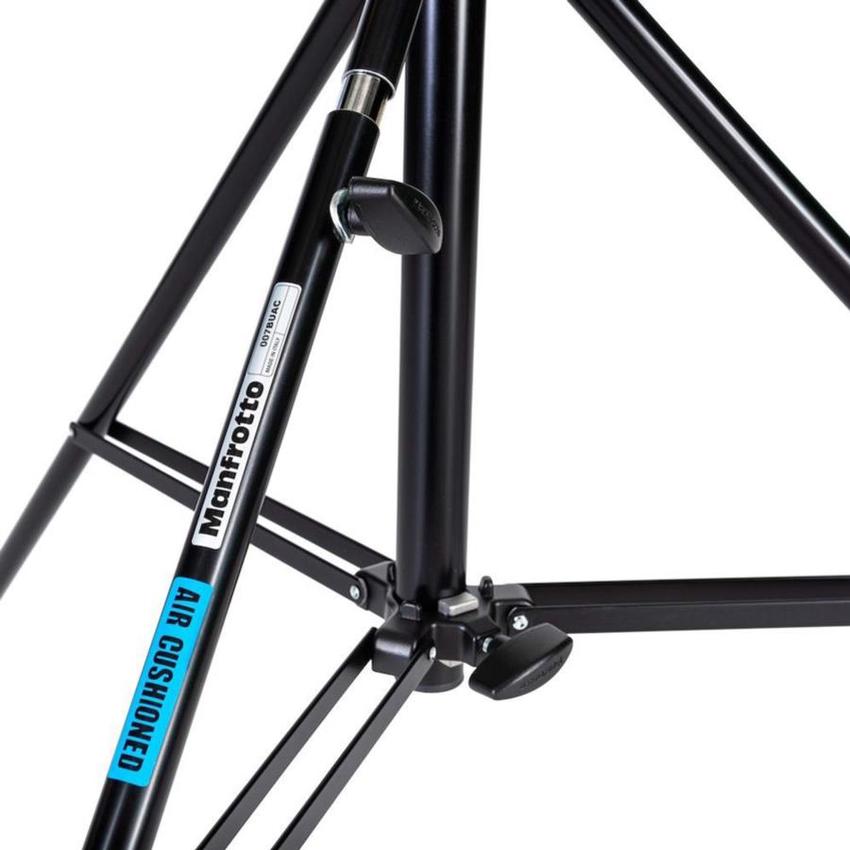 MANFROTTO ALU SENIOR STAND BLACK AIR CUSHION max. Höhe: 315cm, max. Belastung: 12kg