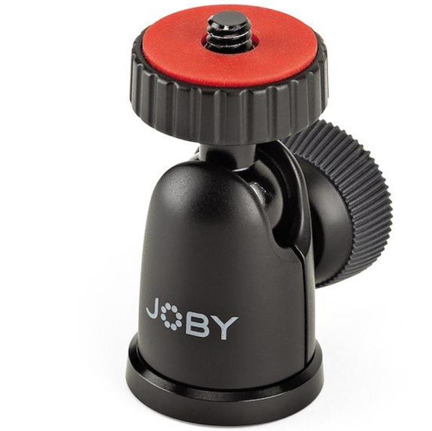JOBY Kugelkopf 1K schwarz / rot Kugelkopf für spiegellose & fortgeschrittene Kompaktkameras