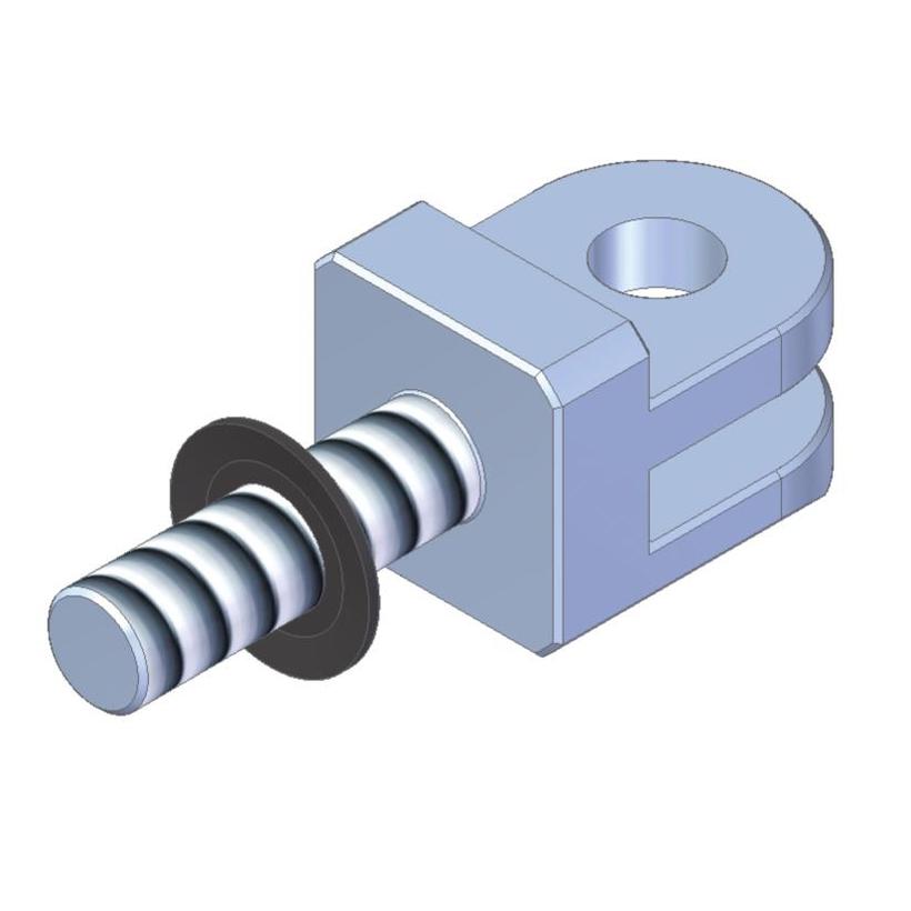 Litec KHLM Male fork connector complete