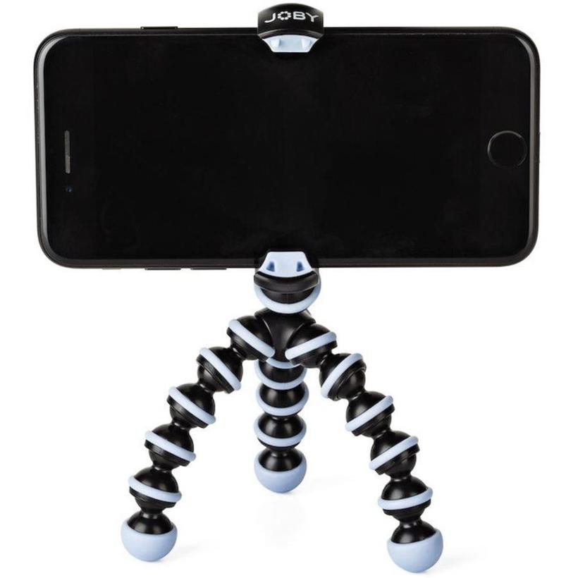 JOBY GorillaPod Mobile Mini Stativ, schwarz / blau Mini GorillaPod Stativ für Smartphones