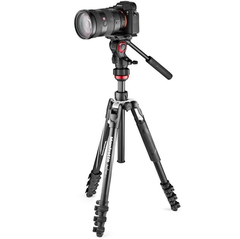 MANFROTTO Befree Live Alu Stativ QPL mit Videokopf -- RESTPOSTEN!!!