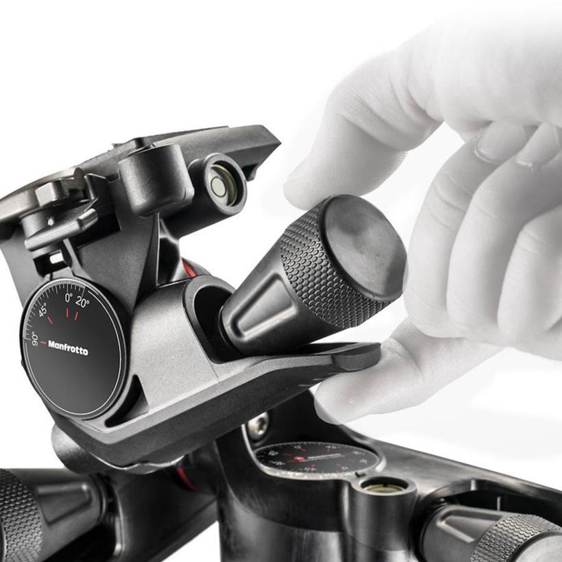 MANFROTTO XPRO Getriebeneiger mit 200PL Schnellwechselplatte 