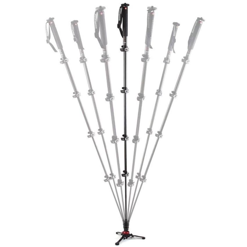 MANFROTTO XPRO Video-Einbeinstativ Carbon, 5 Segmente 