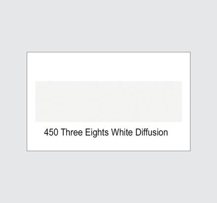 LEE-Filters, Nr. 450, Rolle 762x152cm, Wide 152cm normal, 3/8 White Diffusion / WD