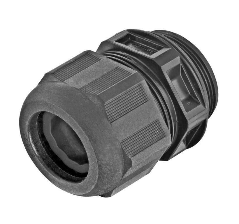 Harting Han-Eco® M40, Kabelverschraubung M40, Klemmbereich 20-26mm, RAL 9005 SCHWARZ