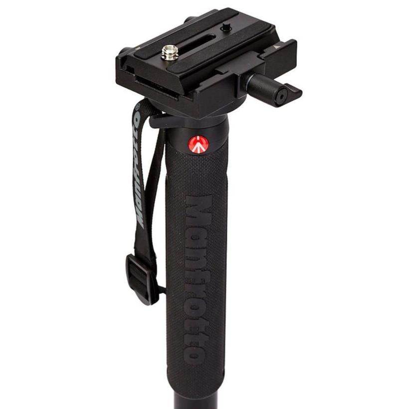 MANFROTTOXPRO Alu Video-Einbeinstativ mit 577 Adapter 4 Segmente