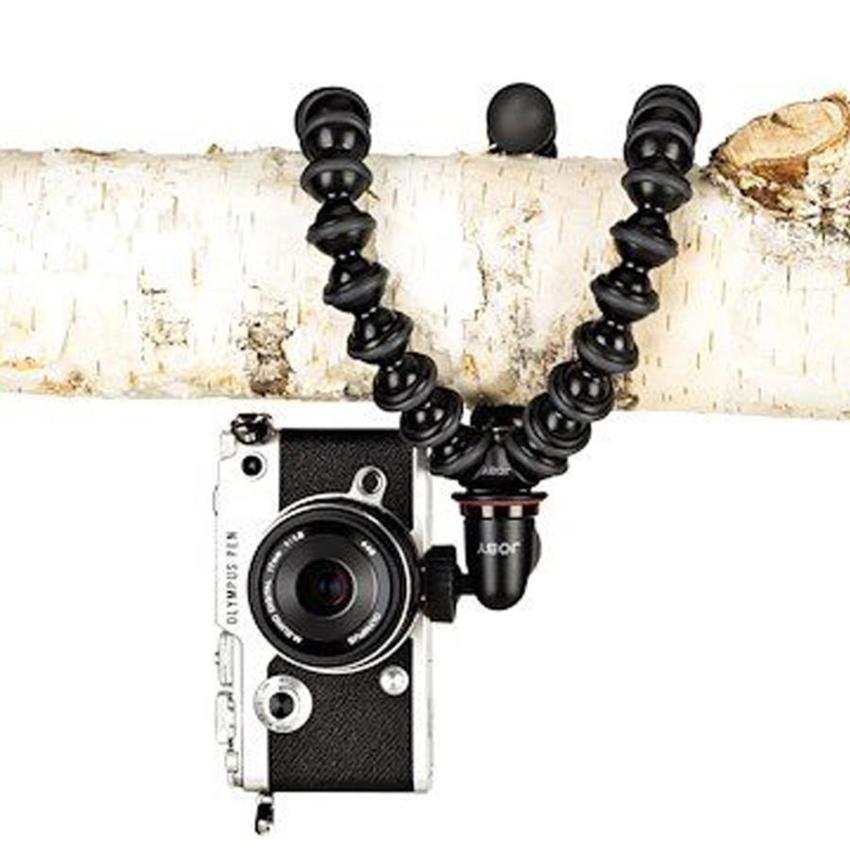 JOBY GorillaPod 1K Stativ Kit für spiegellose und Kompakt- kameras, Kompaktes Stativ und Kugelkopf für fortgeschrittene