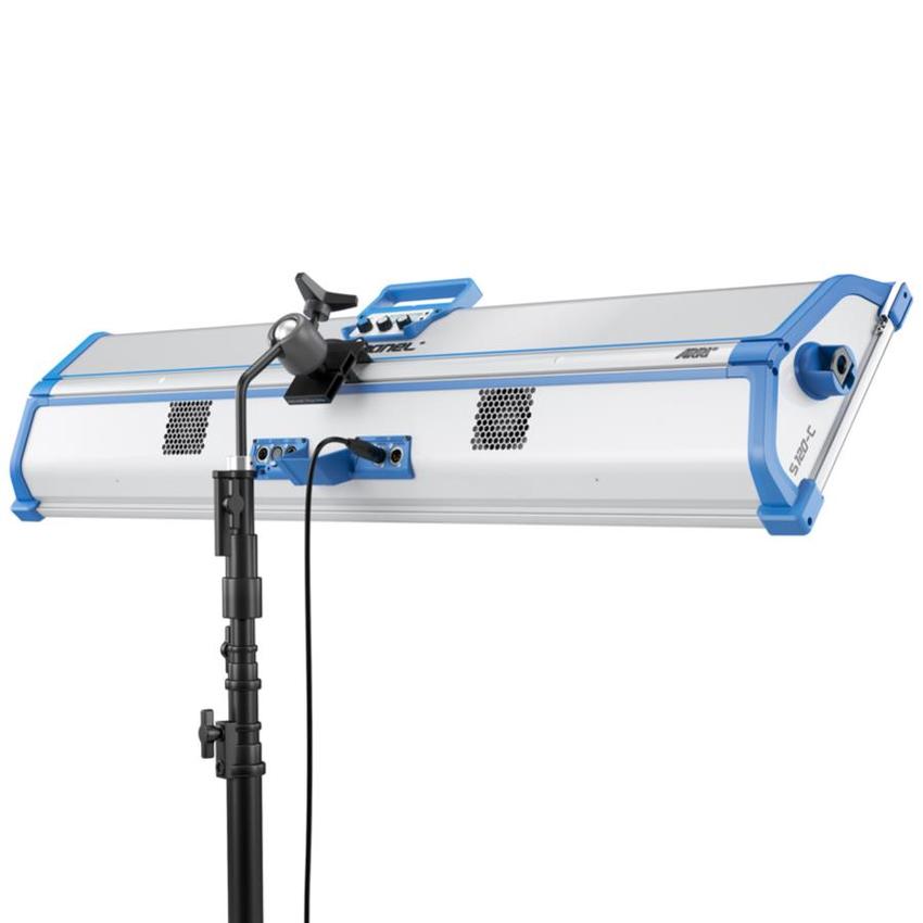 ARRI SkyPanel S120-C LED Soft Light RGB-W 3m Kabel, Center Mount, blau-silber, Schuko