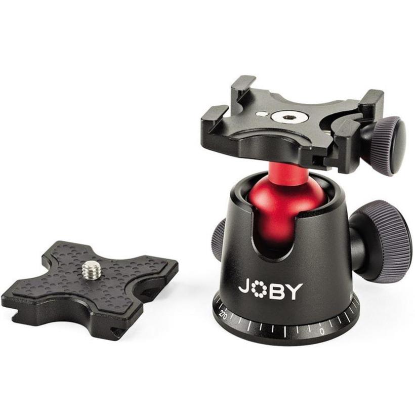 JOBY Kugelkopf 5K schwarz / rot Kugelkopf für DSLR- und spiegellose Kameras