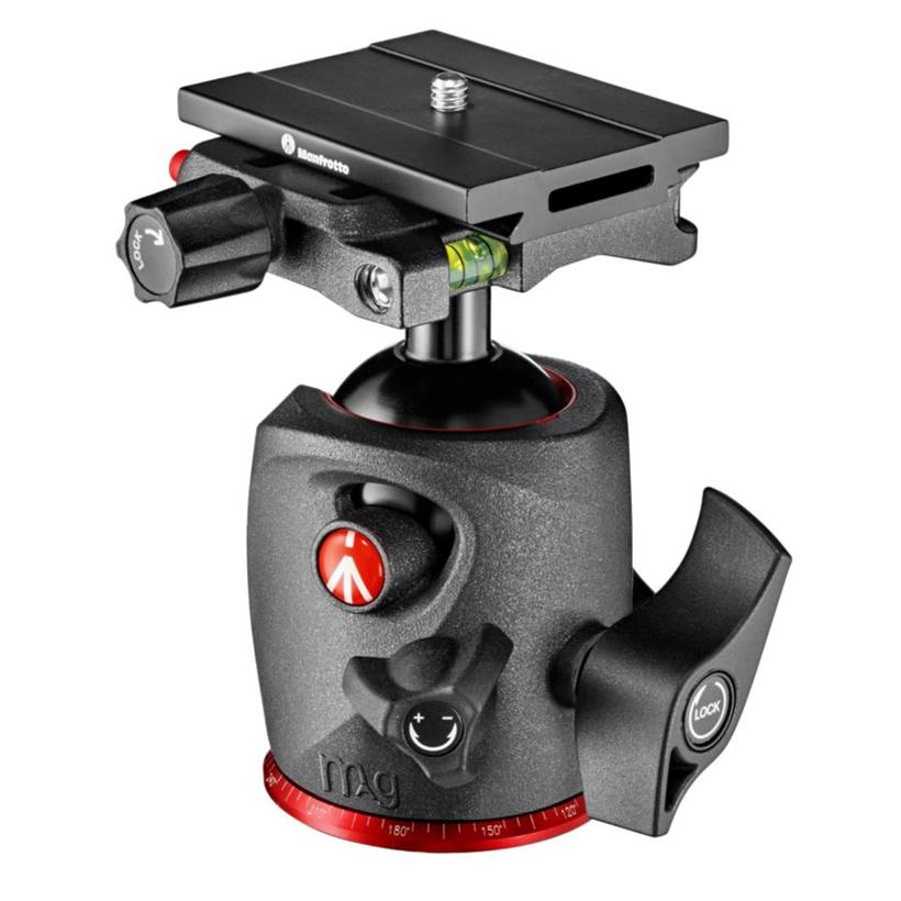 MANFROTTO XPRO Magnesium Kugelkopf mit Top Lock Schnellwechselplatte