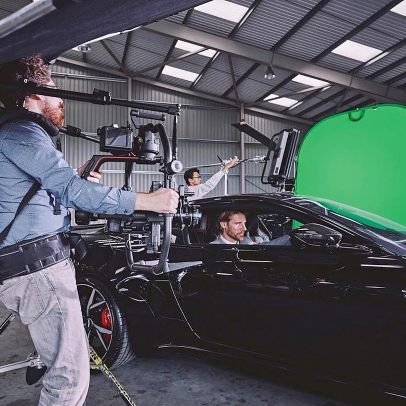 Lastolite Chromakey Falthintergrund Doppelseitig Blau/Grün 150X180cm