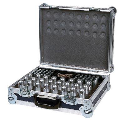 Case für 24 Trussverbinder incl. Trussverbinder und Hammer