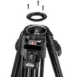 MANFROTTO Doppelrohrstativ 645 Fast Twin Alu 