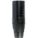 Speakon 8pol Kabelst., schwarz-verchromtes Metall-Gehäuse, Spannzangenzugentlastung. Neuer Code NLT8MXXBAG