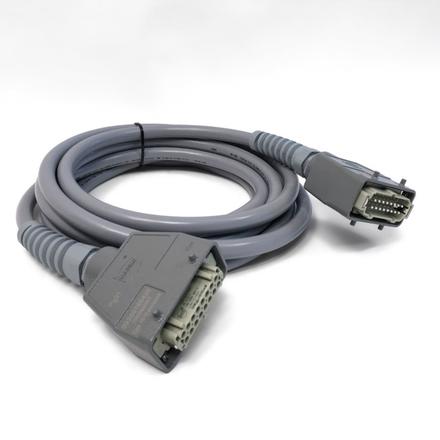 Ultralite Lastkabel HB16, 18x2.5mm², 10m, GRAU, Tü/Tü 16pol SteckerBuchse mit Lapp SKINTOP® BS Kunststoffverschr.