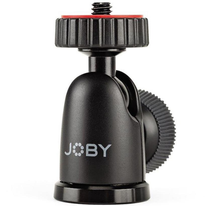 JOBY Kugelkopf 1K schwarz / rot Kugelkopf für spiegellose & fortgeschrittene Kompaktkameras