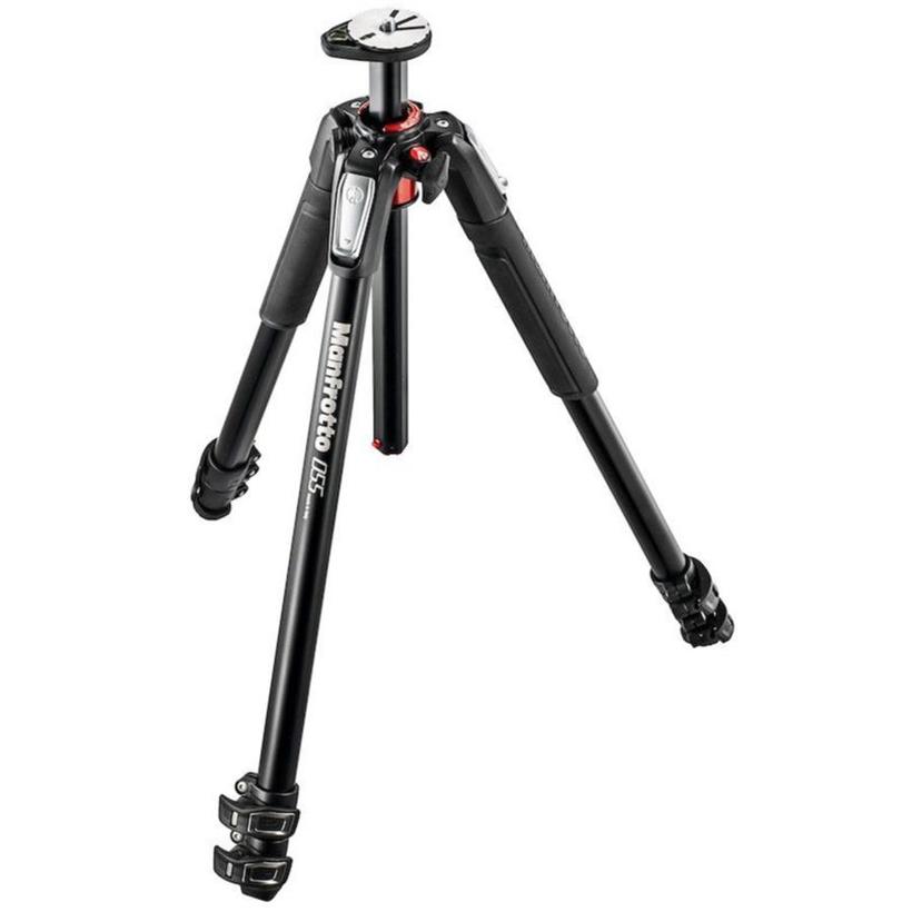 MANFROTTO 055 Alu Stativ QPL, 3 Segmente max. Höhe: 170cm, max. Belastung: 9kg