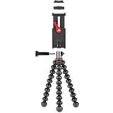 JOBY GripTight Action Stativ Kit Smartphones oder Action Kameras, All-in-one Video-Stativ für Smartphones und Action