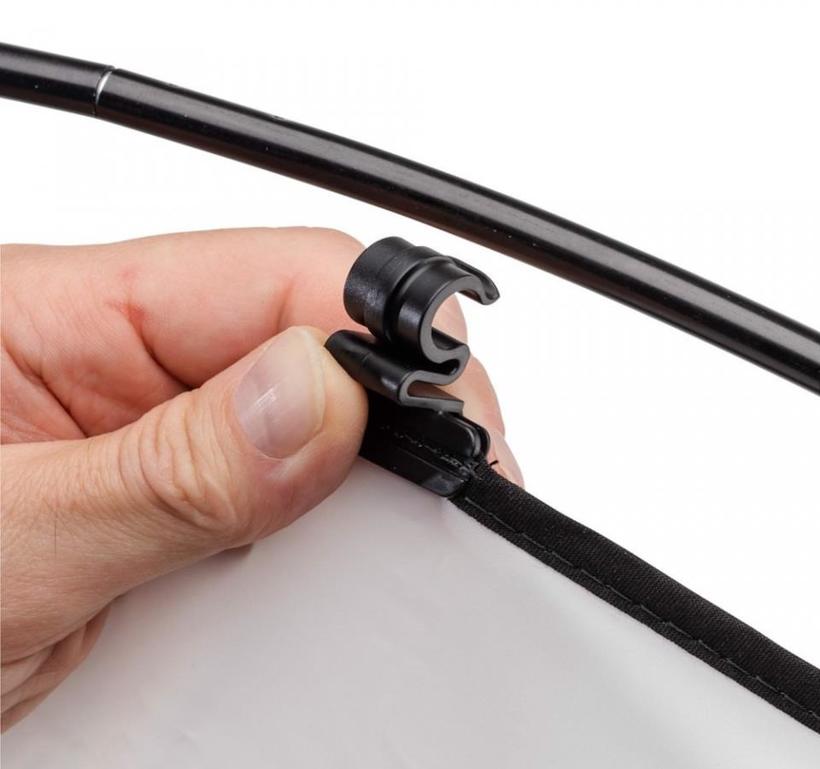 Manfrotto HaloCompact Plus Reflektor 98 cm (38 Zoll), Silber/Weiß