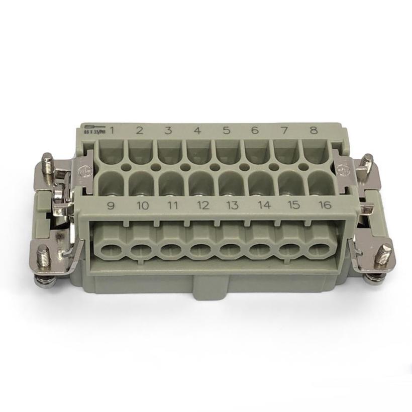 AIS HE-16, Steckereinsatz Stift mit Schraubanschluss Stifteinsatz