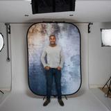 Lastolite Textilhintergrund Urban (1,5m x 2,1m) Wand/Holzzaun