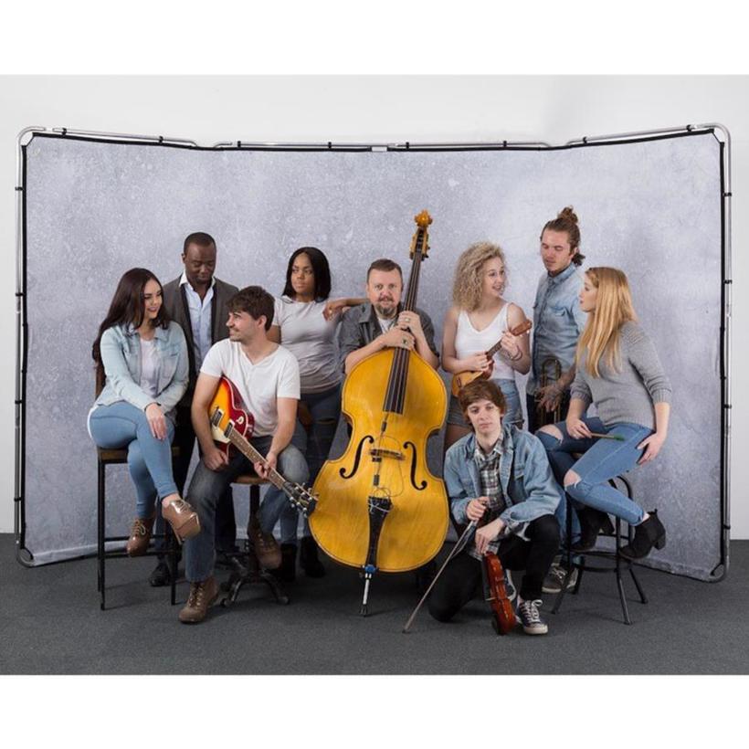 Manfrotto Panorama Hintergrund 4m Kalkstein 