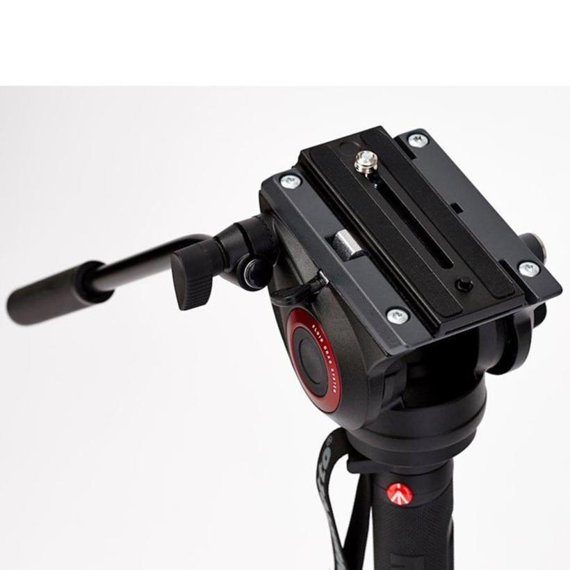 MANFROTTO XPRO Video-Einbeinstativ Aluminium mit Kopf 4 Segmente