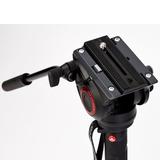 MANFROTTO XPRO Video-Einbeinstativ Aluminium mit Kopf 4 Segmente