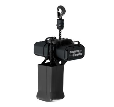 ChainMaster Rigging Lift BGV D8+ Ultra, max. 1000kg, 12,5m Kette, Kettenspeicher, 4m/min, Kabel 1m, CEE16/4