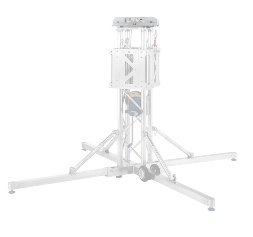 Litec TLU30TW Towerlift 3  & Unitower 45cm top to use w. manual hoist