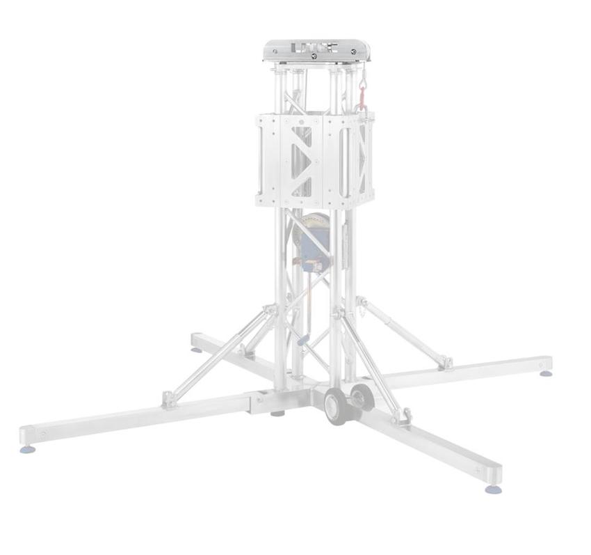 Litec TLU30TW Towerlift 3  & Unitower 45cm top to use w. manual hoist