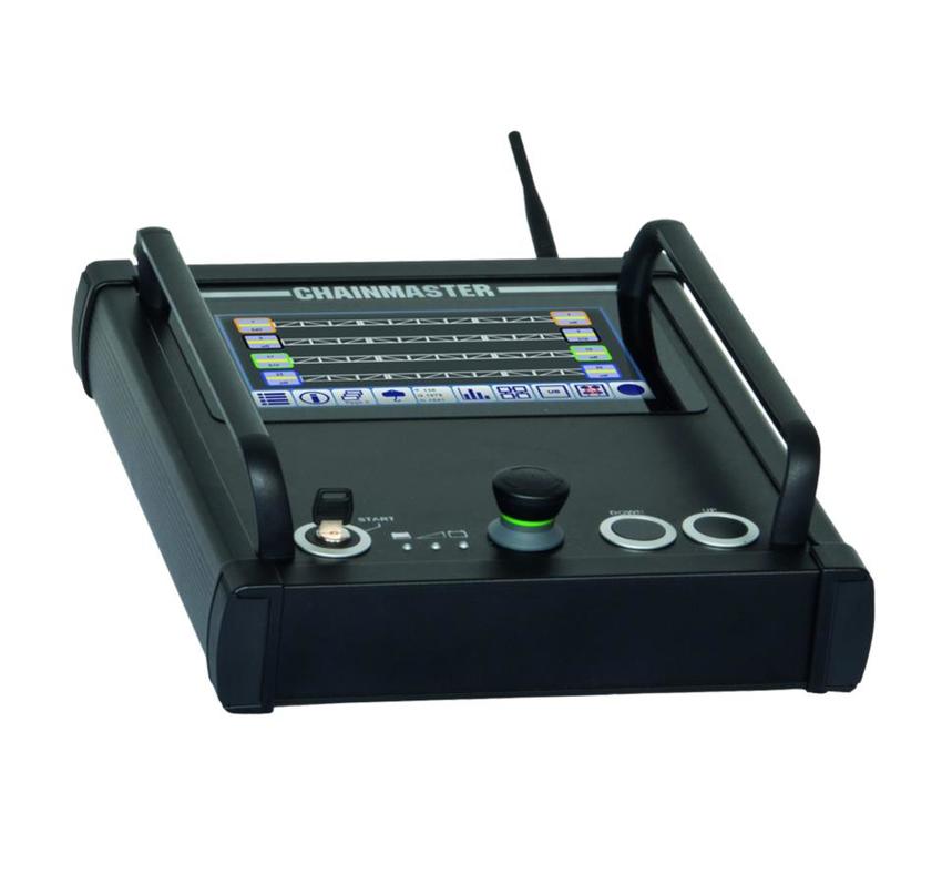 ChainMaster D8+ Stage Operator Fernbedienung 7"Touch Screen 7" Touchscreen - 16:9 Format Robustes Alu-Stangguss-Gehäuse