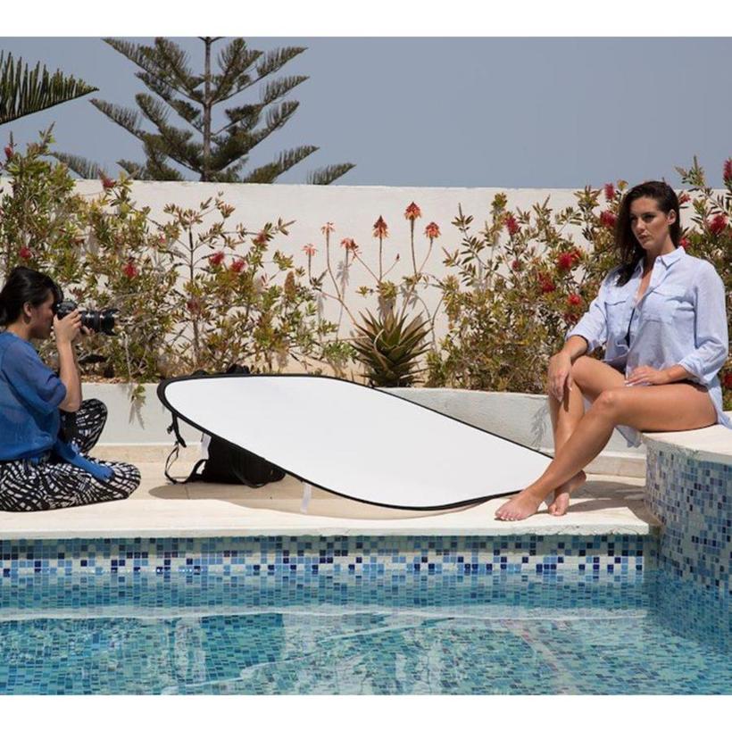 Lastolite Faltreflektor Sunfire/Silber 180x125cm 