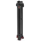 MANFROTTO Videokopf Nitrotech 612 mit Stativ 645 Fast Twin Alu und Tasche