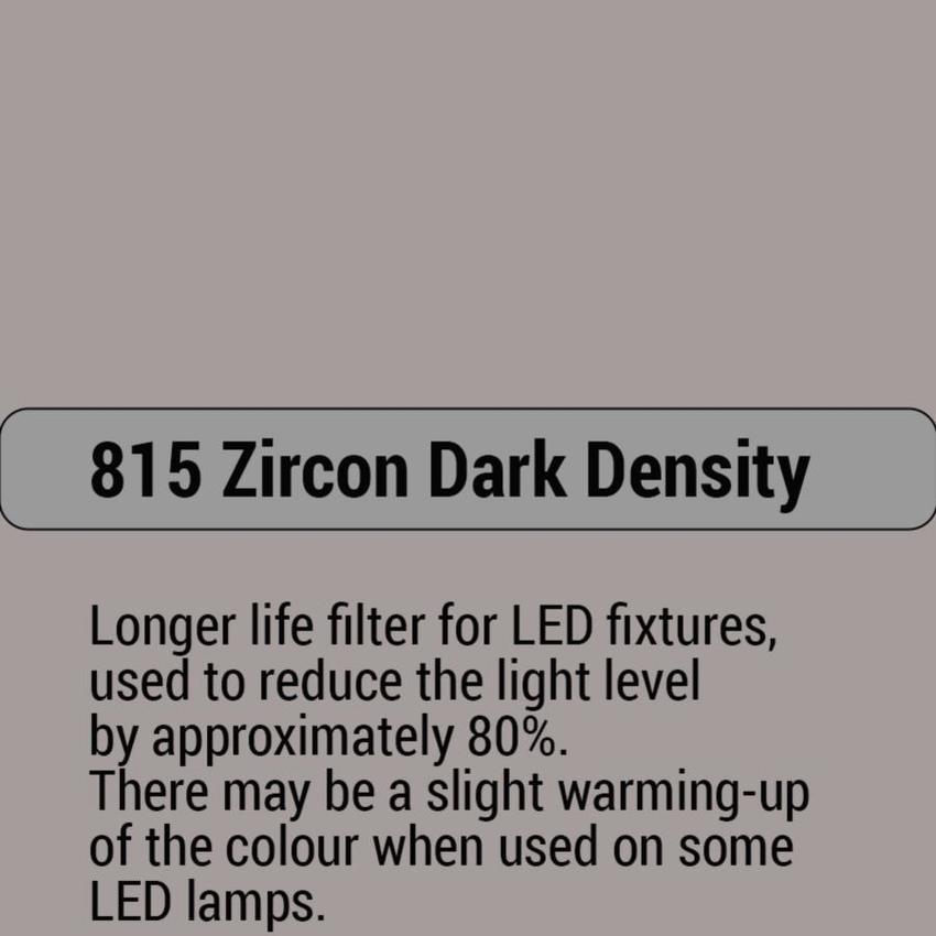 LEE-Filters, Zircon Nr. 815 Bogen 61x61cm Zircon Dark Density