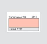 LEE-Filters, Nr. 151, Rolle 762x122cm normal, Gold Tint