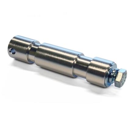 Ultralite TV-Zapfen 28mm, M10 mit Innengewinde, ALUMINIUM inkl. Sechskantschraube M10x30 und U-Scheibe & Federring