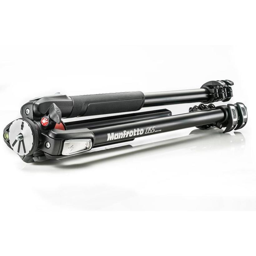 MANFROTTO 055 Alu Stativ QPL, 3 Segmente max. Höhe: 170cm, max. Belastung: 9kg