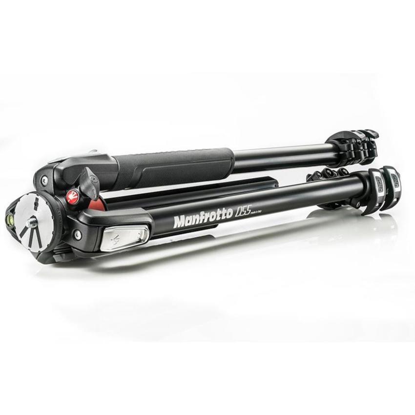 MANFROTTO 055 Alu Stativ QPL, 3 Segmente max. Höhe: 170cm, max. Belastung: 9kg