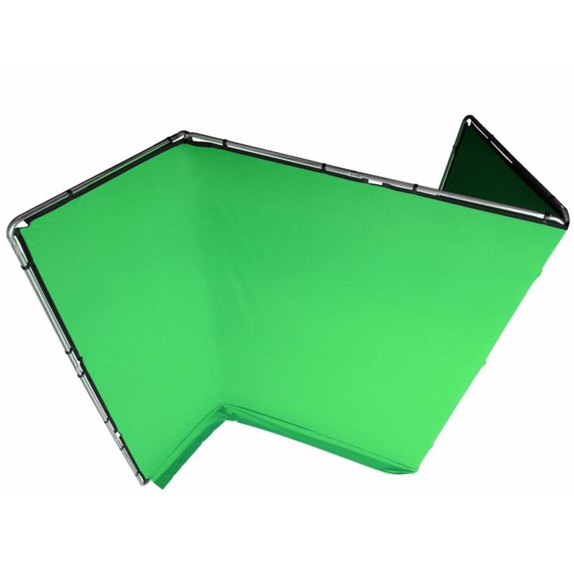 MANFROTTO Chroma Key FX Background Green 4m x 2.9m (Kit mit Stoff und Rahmen)