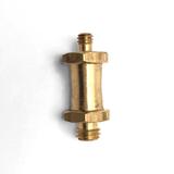 MANFROTTO CAMERA STUD, kurzer Kamera Zapfen aus Messing 1/4" zu 3/8" Außengewinde
