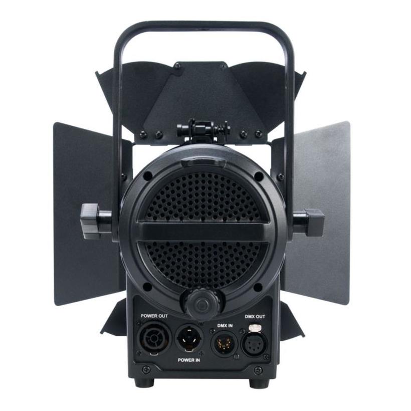 ELATION KL Fresnel 4" Scheinwerfer (inkl. Flügeltor und FFR) 50W, Key Light LED Engine 3000K, DMX, schwarz