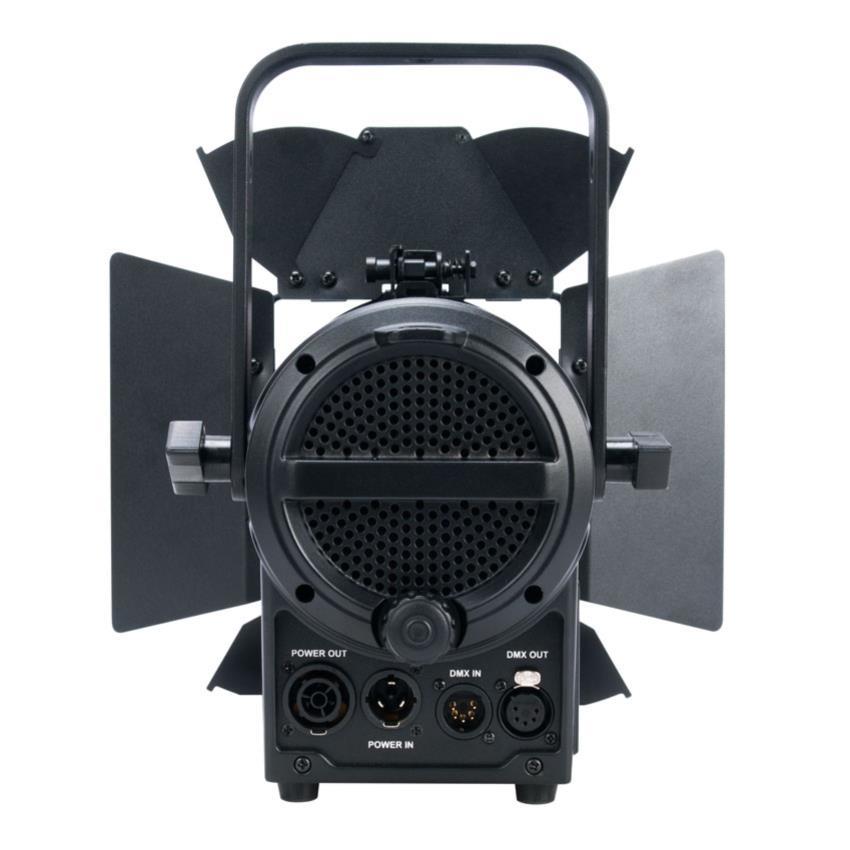 ELATION KL Fresnel 4" Scheinwerfer (inkl. Flügeltor und FFR) 50W, Key Light LED Engine 3000K, DMX, schwarz