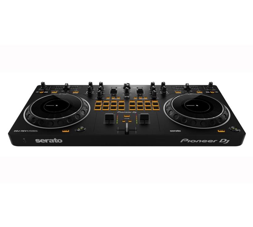 Pioneer DDJ-REV1, 2-Kanal-Profi-DJ-Controller im Scratch-Stil für Serato DJ Lite