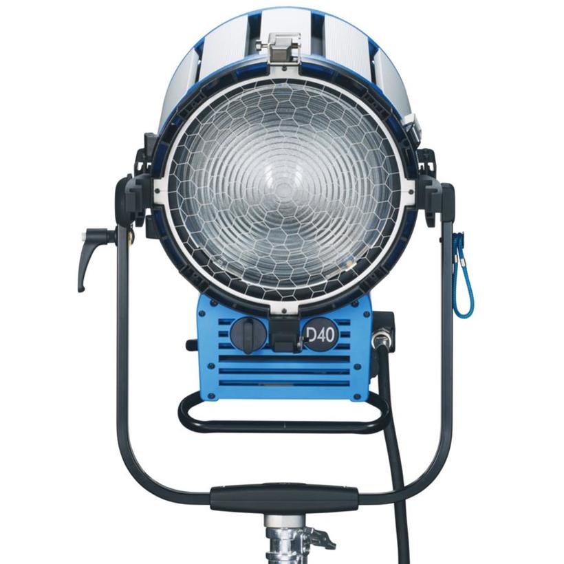ARRI DAYLIGHT True Blue D40, 4000W, single ended, MAN, blau/silber, International, Kabel 0.6m
