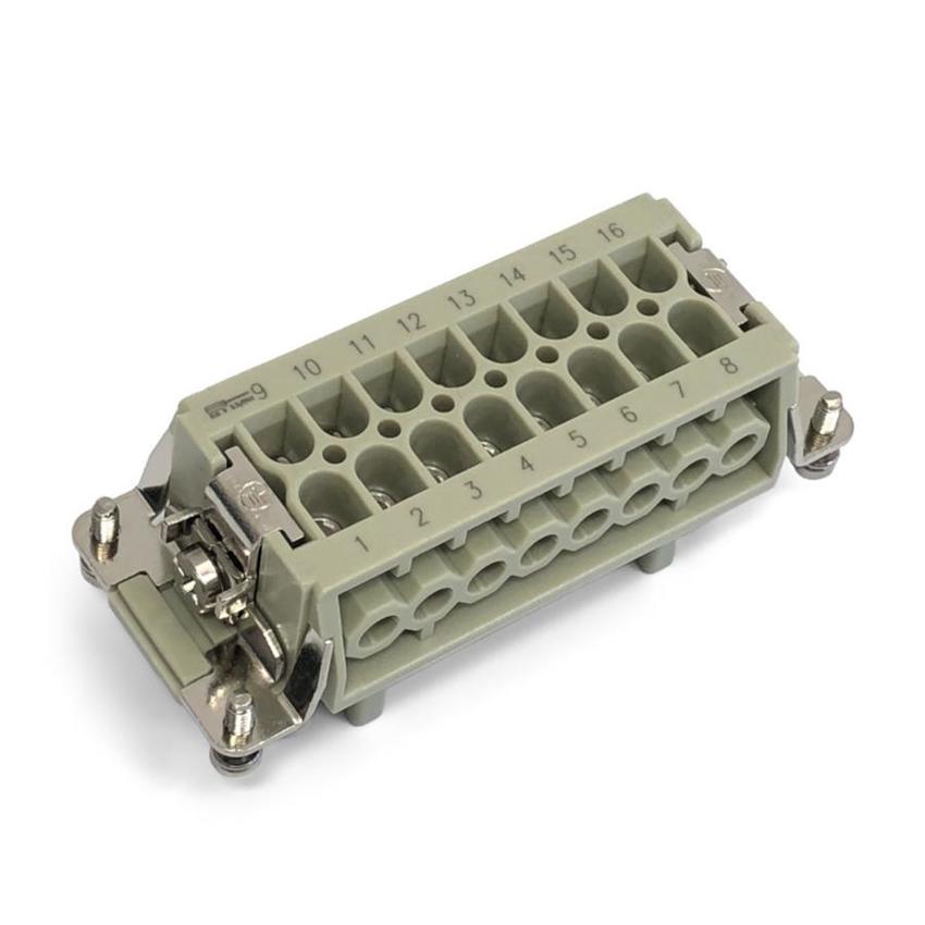 AIS HE-16 FS, Buchseneinsatz mit Schraubanschluss Buchseneinsatz