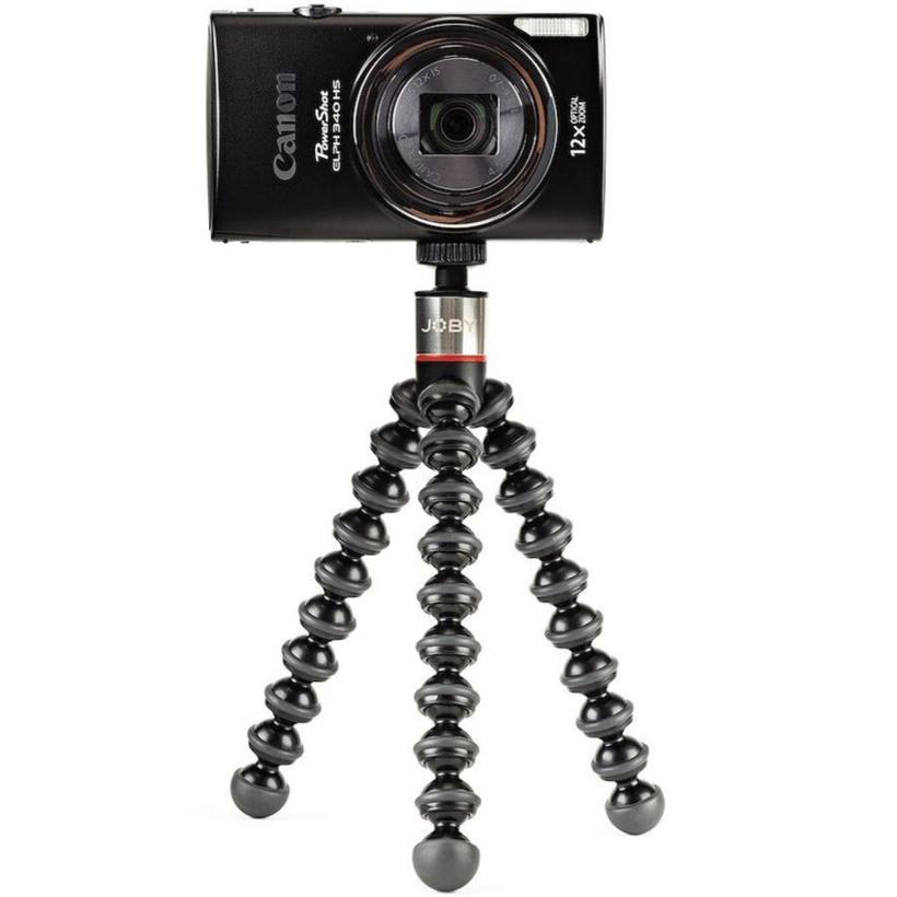 JOBY GorillaPod 325 Stativ, Kompaktes flexibles Stativ für Point-&-Shoot- und kleine Kameras