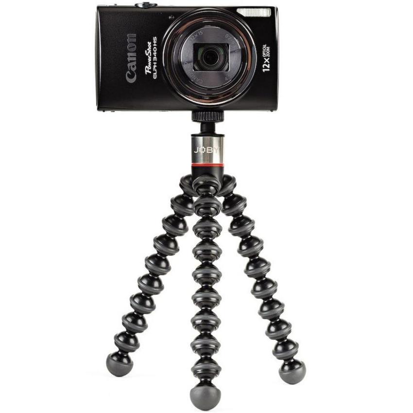 JOBY GorillaPod 325 Stativ, Kompaktes flexibles Stativ für Point-&-Shoot- und kleine Kameras