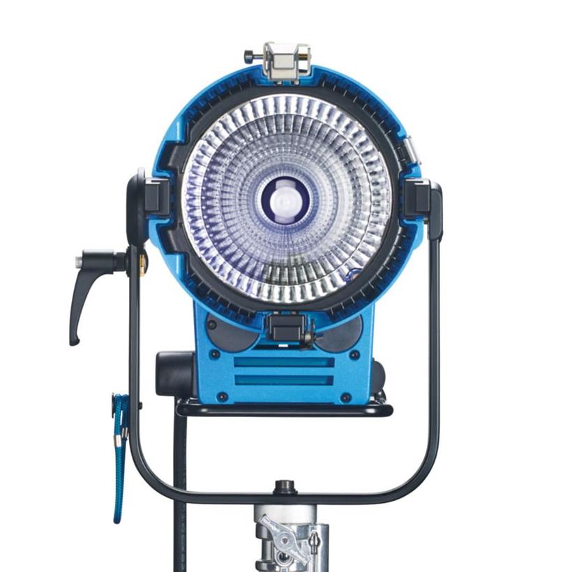 ARRI M8, 800W/SE Tageslicht Scheinwerfer blau/silber, VEAM, Daylight M-Series, Open Face